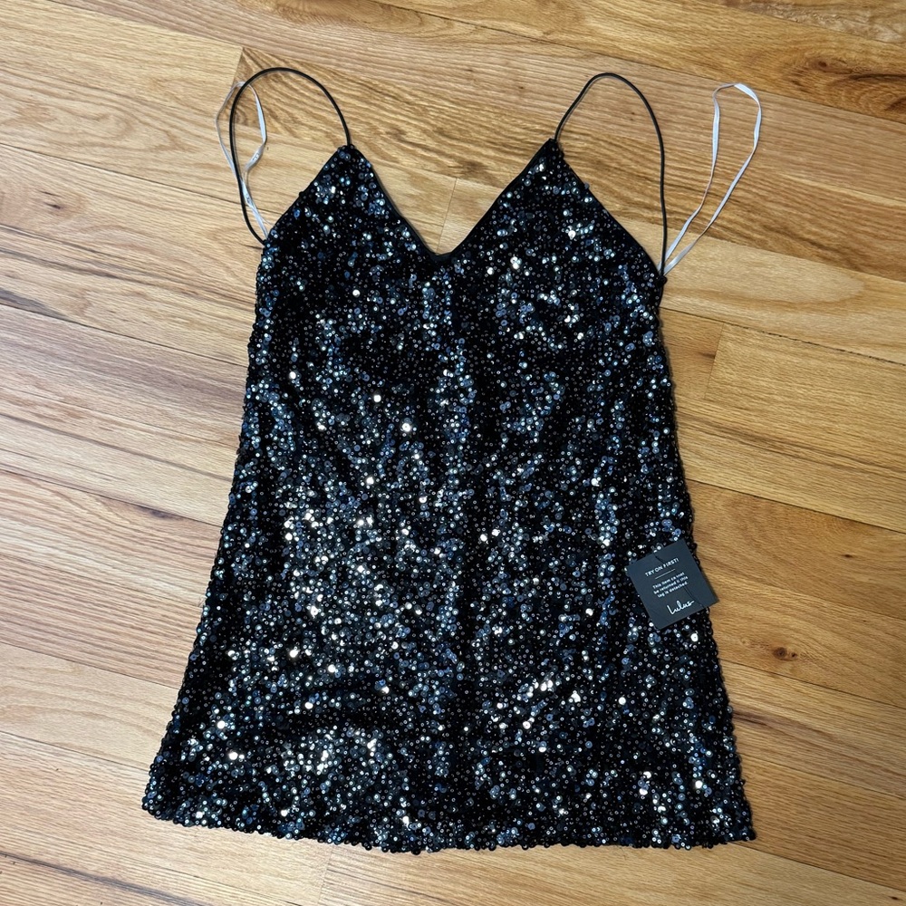 ⚡️⭐️Lulu's Force of Fashion Sequin Dress - Large